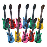 10 Guitarras Inflables 50 Cm Instrumento Musical Batucada