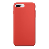 Capa Capinha Silicone Compatível Com iPhone 7 E 8 Plus