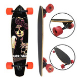 Skate Longboard Fish Completo Pgs -  Monster Colors