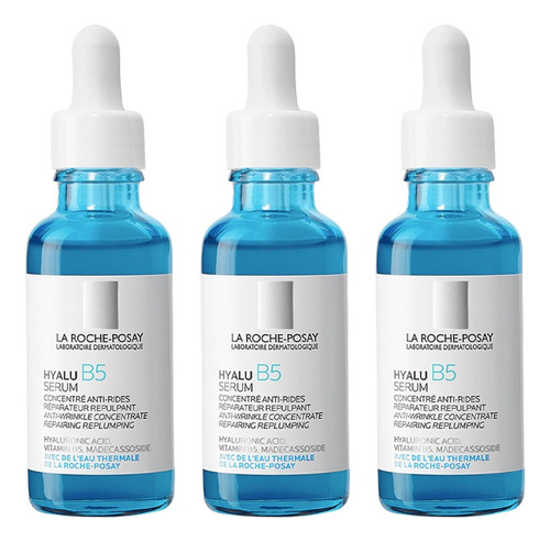 Combo X3 La Roche Hyalu B5 Serum Antiarrugas 30 Ml