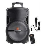 Caixa De Som Star Sound 12'' Ss-120 C/ Bateria Bluetooth Mic