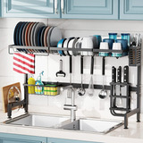 Gslife Over The Sink Dish Drying Rack - Longitud Ajustable