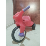 Triciclo Little Tikes Con Cajuela, Color Rojo