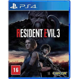 Resident Evil 3 Remake Ps4 Mídia Física Novo Lacrado 