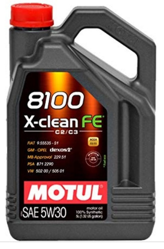 Aceite Sintetico Motul 8100 Xclean 5w30 C3