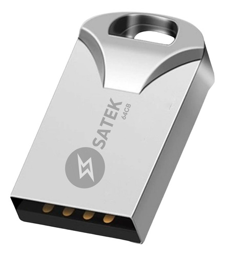 Pendrive Fit Corpo Aluminio 64gb 2.0 Satek St-pd64