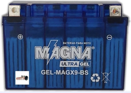 Batería Gel Magx9-bs Pulsar 200 Ns - Ninja (envio Incluido)