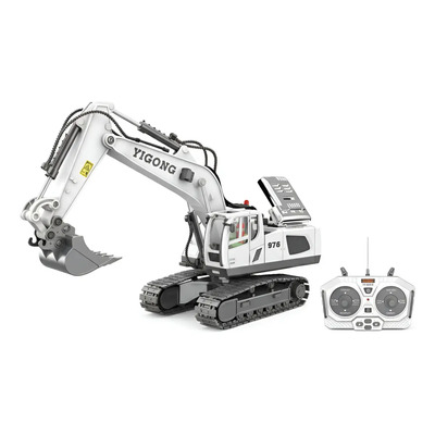 Juguete Excavadora RC Mr. Gadgets BC1043 Control Remoto 1:20 Blanco | Meses sin interés