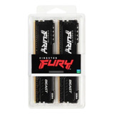 Kit Memória Kingston 8gb 2x4gb Ddr4 3200mhz-kf432c16bbk2/8