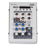 Kit Com 3 Mesas De Som Pulse 302 3 Canais Cv/média Player