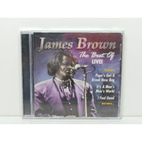 Cd James Brown The Best Of James Brown Live! Canadá 1999 Ed.