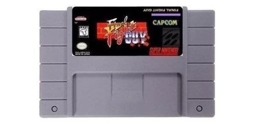 Cartucho Fita Final Fight Guy Haggar Super Nintendo Snes