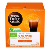 Caja De Cápsulas Café Nescafé Dolce Gusto Lungo Colombia X12