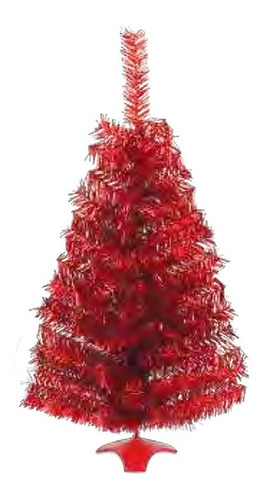 Árbol De Navidad De Escritorio 60cm Colores Mate O Metálicos