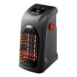 Calefactor Mini Termo Ventilador Portátil Eléctrico 400w Color Negro