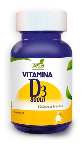 Vitamina D3 800 Ui 30 Capsulas Anc. Agronewen