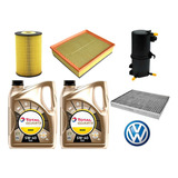 Kit Filtros Vw Amarok + Aceite Total Quartz 9000 5w40 8l