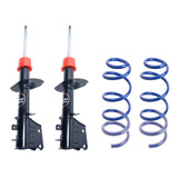 Kit Amortiguadores Y Espirales Progresivos Fiat Palio Fire