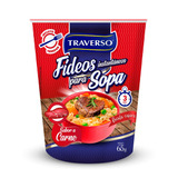 Sopa De Noodle Instantánea Traverso - Sabor Carne 65g