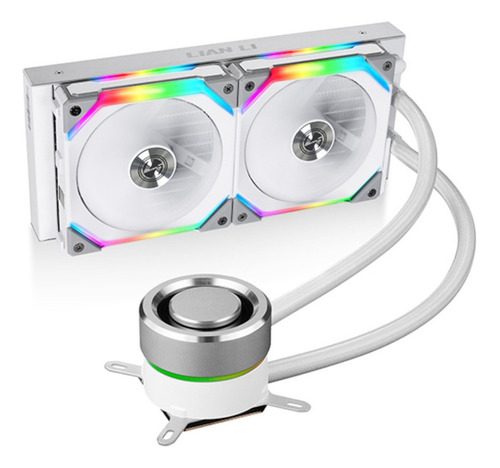 Enfriador De Agua Lian Li Galahad Uni Fan Sl 240 Mm Rgb Branco