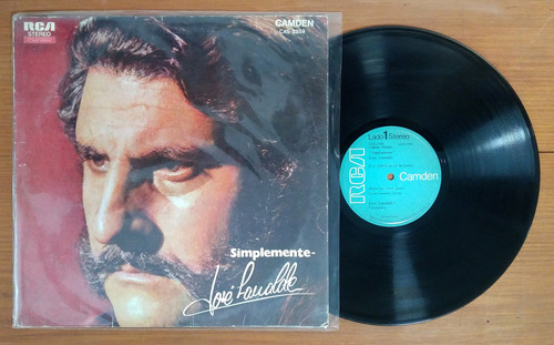 Jose Larralde Simplemente Disco Lp Vinilo