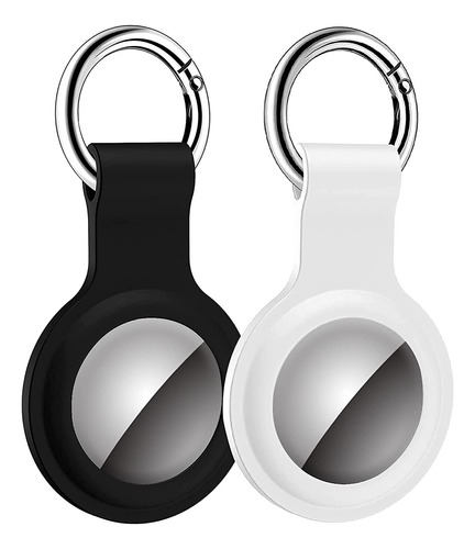 2pc Funda Protectora Para Airtag, Funda Protectora Silicona