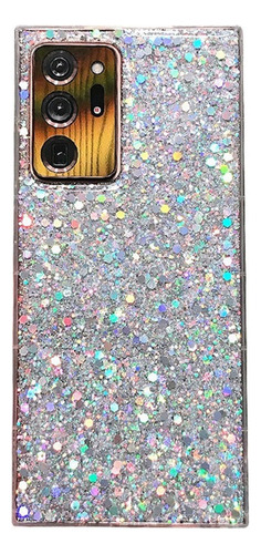 Capa De Celular Com Glitter Pérola Para S23