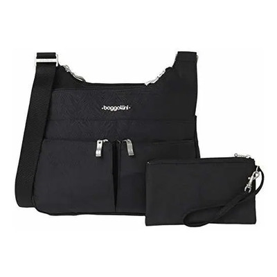 Bolso De Dama Negro Tipo Bandolera Baggallini Negro