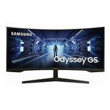 Samsung Monitor De Juegos Ultra Ancho Odyssey G5 De 34