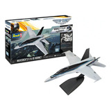 Revell 04965 Top Gun Maverick F/a-18 Hornet 1/72, Fácil De Hacer Clic