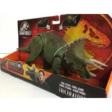 Jurassic World 32 Cm Doble Ataque Triceratops