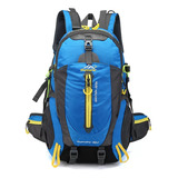 Mochila De Senderismo Impermeable De Gran Capacidad 40l