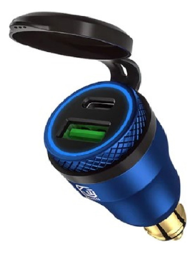 Adaptador Carregador Usb E Tipo C Padrão Moto F800 Gs 1200