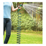 Manguera Flexible Espiral Expandible 9m Pistola Jardin