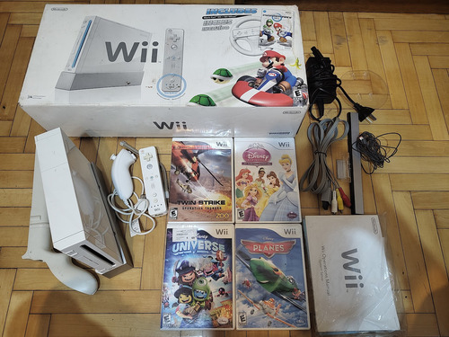 Consola Nintendo Wii  Con 4 Juegos Originales - Extremegamer