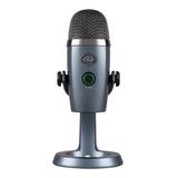 Micrófono Blue Yeti Nano Condensador Omnidireccional  Grey