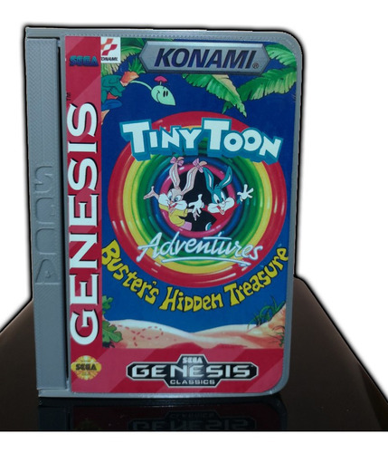 Tiny Toons Adventures Repro Sega Genesis Americano Con Caja