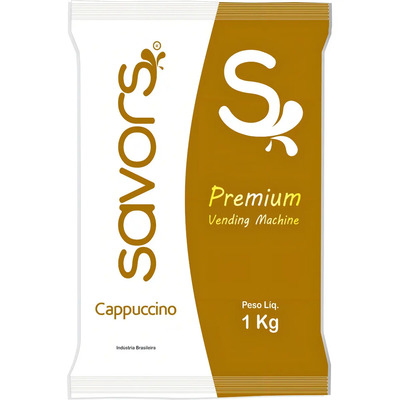 Cappuccino Em Pó Savors Premium Maq. Autom. Vending C\u002F 1 Kg | Parcelamento sem juros