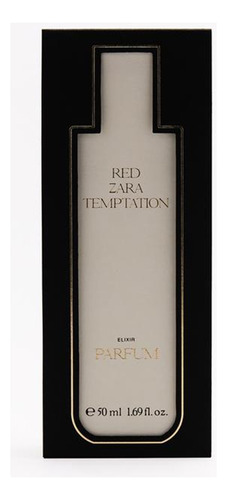 Perfume Zara Red Temptation Elixir 50ml Original Para Mujer