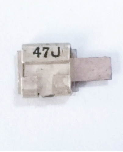 47 Pf   47pf 47j  Mini Unelco Rf Capacitor Metal