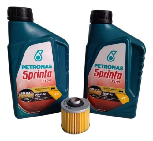 Kit Cambio De Aceite Yamaha Virago 250 Mineral -bmd Motos