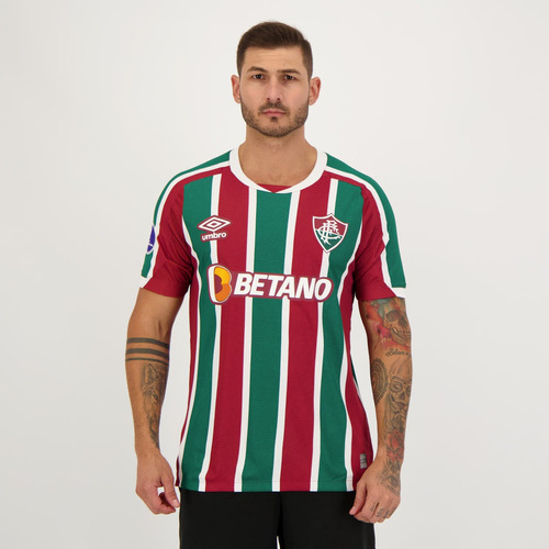 Camisa Umbro Fluminense I 2022 Nº9 Sul-americana