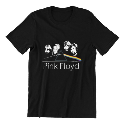 Polera Unisex Pink Floyd Rock Musica Estampado Algodon Trian