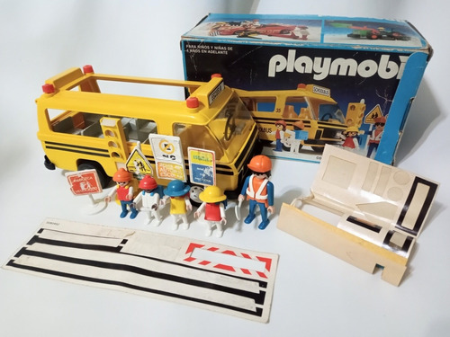 Playmobil Vintage Transporte Escolar Set 13170 Aurimat 1984