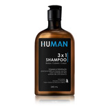 Shampoo De Barba 3x1, Barba, Cabelo E Corpo Human