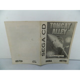Só O Manual Do Tomcat Alley Original Tectoy P/ Sega Cd