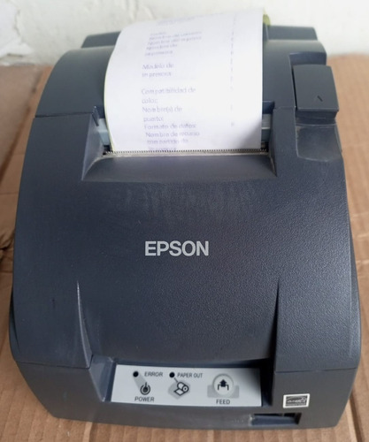 Impresora Epson Tmu220pd Usb Y Serial