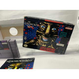 The Lawnmower Man Original - Super Nintendo Caixa Cib