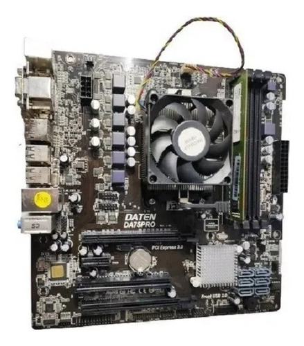 Placa Mãe Daten Dt-da75pro - A10-5800b - 3.80 Ghz