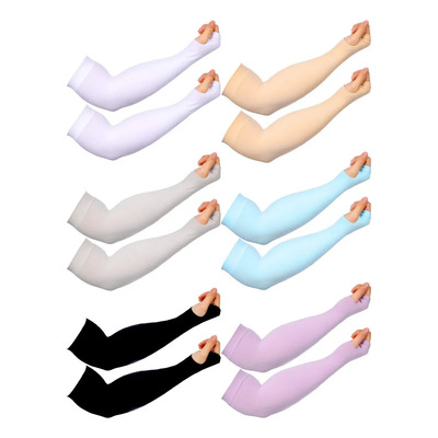 6 Pares De Mangas De Brazo De Enfriamiento Unisex Dmanga Lar | Envío gratis